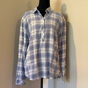 Southern Tide Pastel Plaid Button Down Shirt